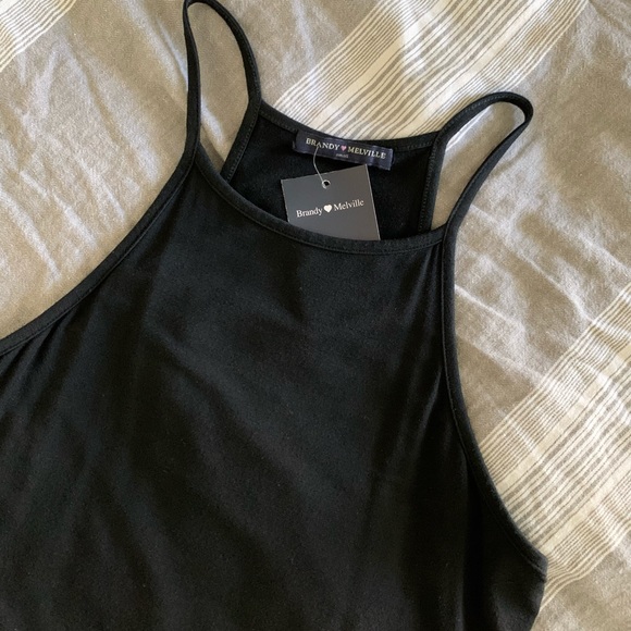 Brandy Melville Crop Racerback Tank NWT - Picture 2 of 5